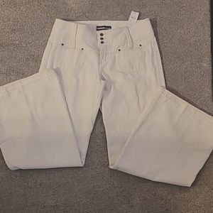 NWT HTF Y2K Express Wide Leg Jeans